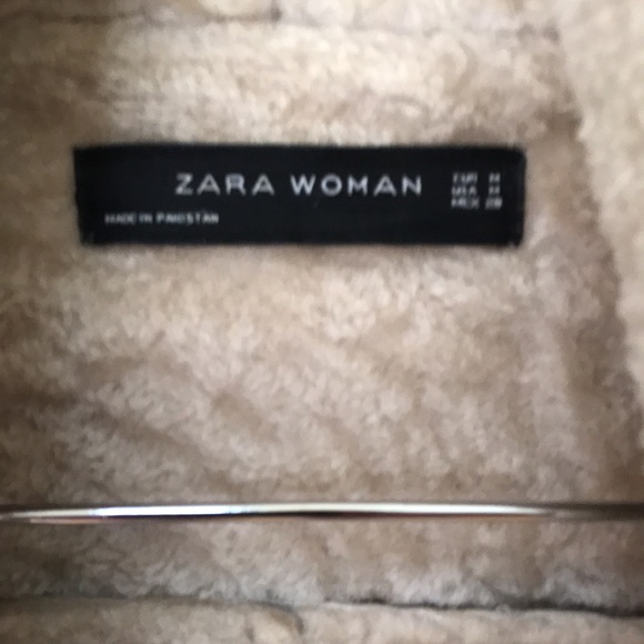 ZARA WOMAN LEATHER JACKET. SIZE M - Picture 3 of 9